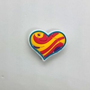 🎈5/$10🎈 PATCHES..CROC CHARMS.. heart..